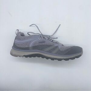 KEEN Terradora Womens Gray And Lavender Waterproof Athletic Hiking Shoes Size 8